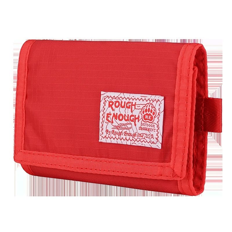 1ks Rgh Trendy 2023 New Canvas Contrast Color Wallet Chlapci Superlativs Card Bag Mince Peněženka All-in-one Bag Dámské