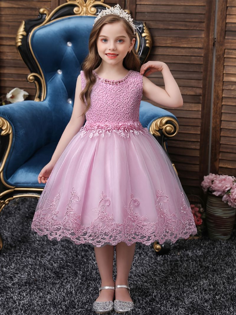 Dívčí Šaty Princezny Formální Pro Vánoční Večerní Párty Narozeninové Dětské Oblečení