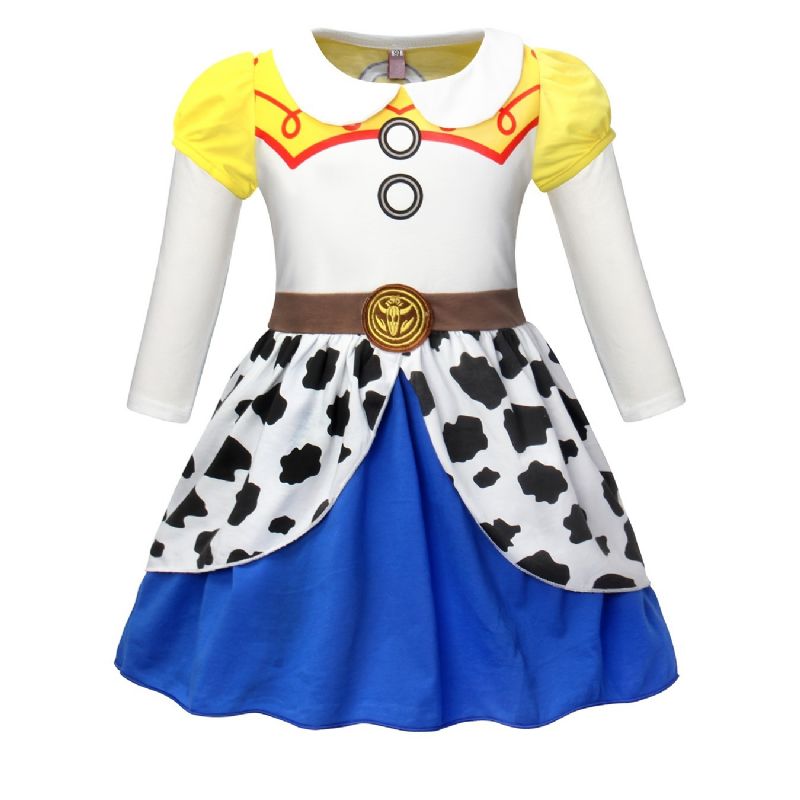 Děťátko Dívky Jessie Costume Dress Cosplay Oblečení Pro Halloween Narozeniny Vánoce