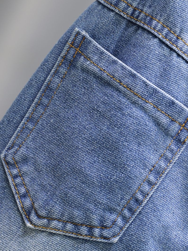 Dívčí Roztrhané Džínové Kalhoty Jean Distressed