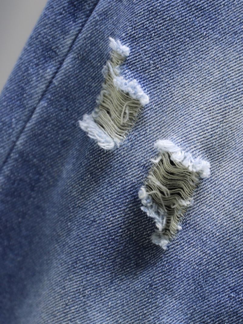 Dívčí Roztrhané Džínové Kalhoty Jean Distressed