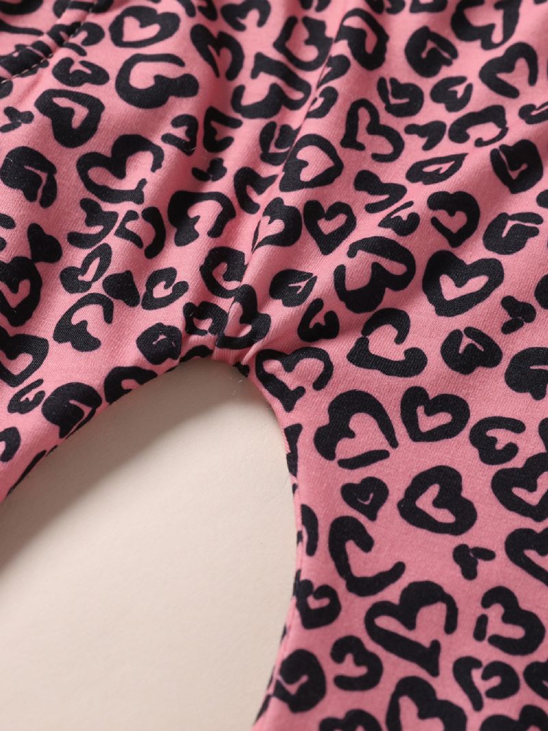 Sada 3ks Dívky Love Print Pink Set