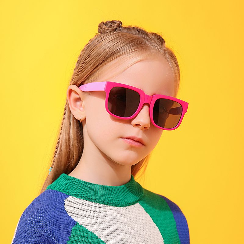 Dětské Skládací Venkovní Silikonové Sluneční Brýle S Uv Ochranou