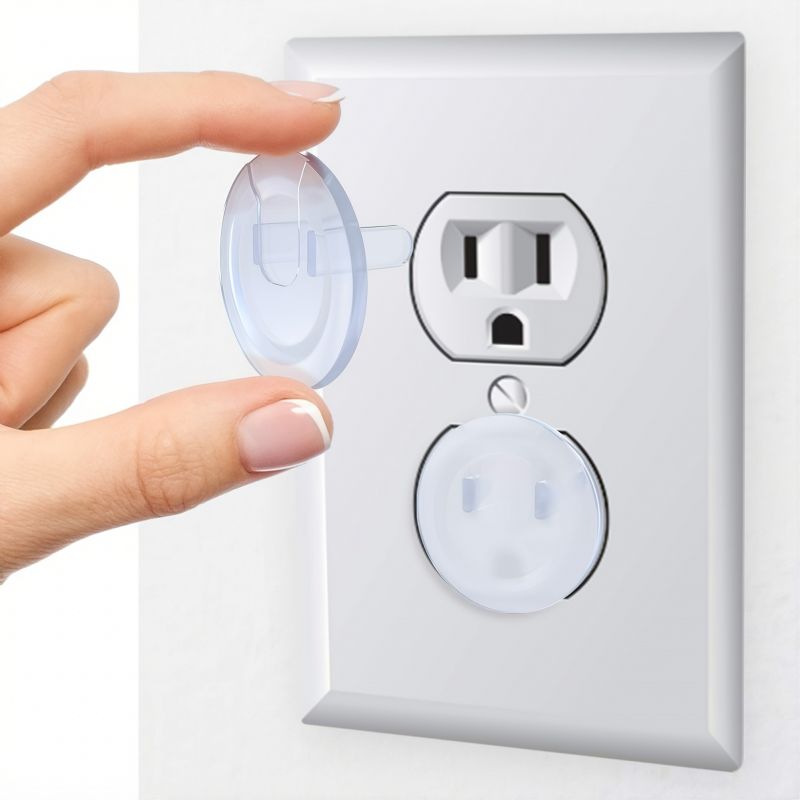 12ks Intersect Čepice Clear Děti Protector Electric Safety Cap