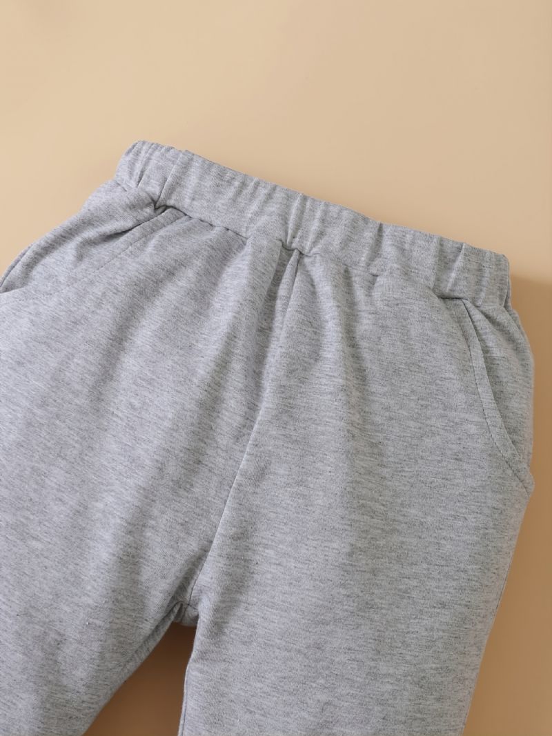 Chlapecká Mikina S Pulovrem A Sladěným Oblečením Jogger Pants Dětské Oblečení