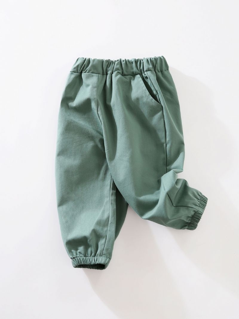 Chlapecké Pevné Kalhoty Z Tkané Látky Podzimní A Zimní Novinka
