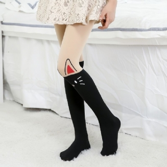 1pár Dívčí Punčocháče Zvířátka Vzor Taneční Ponožky Legíny Punčochy