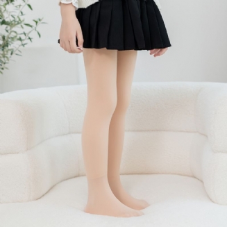 Dívčí Plyšové Zateplené Punčocháče Legíny Punčochy Měkké Punčochové Kalhoty Dětské Oblečení