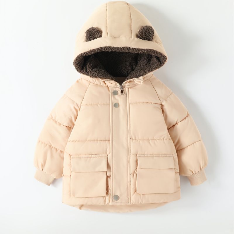 Chlapecký Kabát S Kapucí Na Podzim Zima Nové