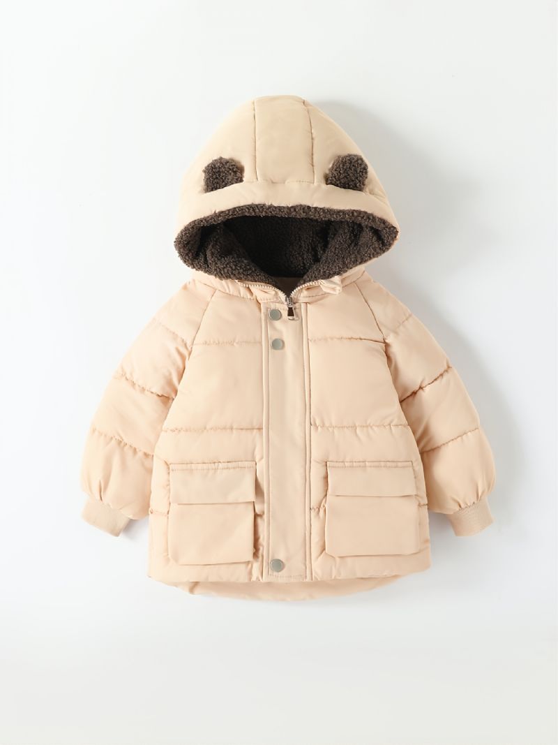Chlapecký Kabát S Kapucí Na Podzim Zima Nové